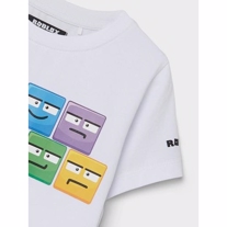 NAME IT Roblox Tee Jade White